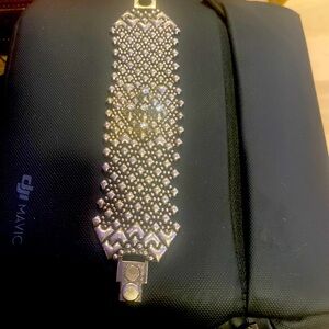 SG Liquid Metal Bracelet By Sergio Gutierrez Silver